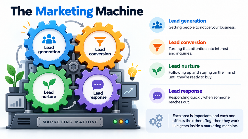 How to Succeed in Marketing: The 4 Gears Every Business Needs